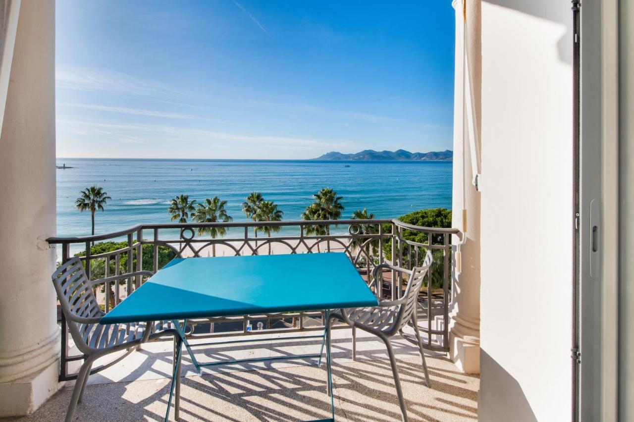 Palais Miramar - Suite Blue Room - Vue Mer -Croisette Emplacement Unique - 20M Plage - Wifi - Clim Cannes Bagian luar foto